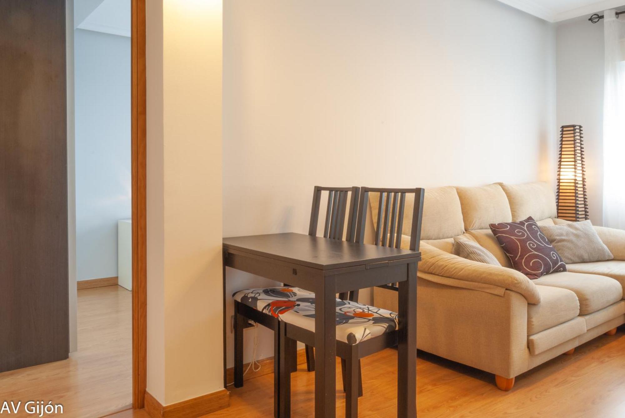 Ferienwohnung Av Premio Real 16 Gijón Exterior foto