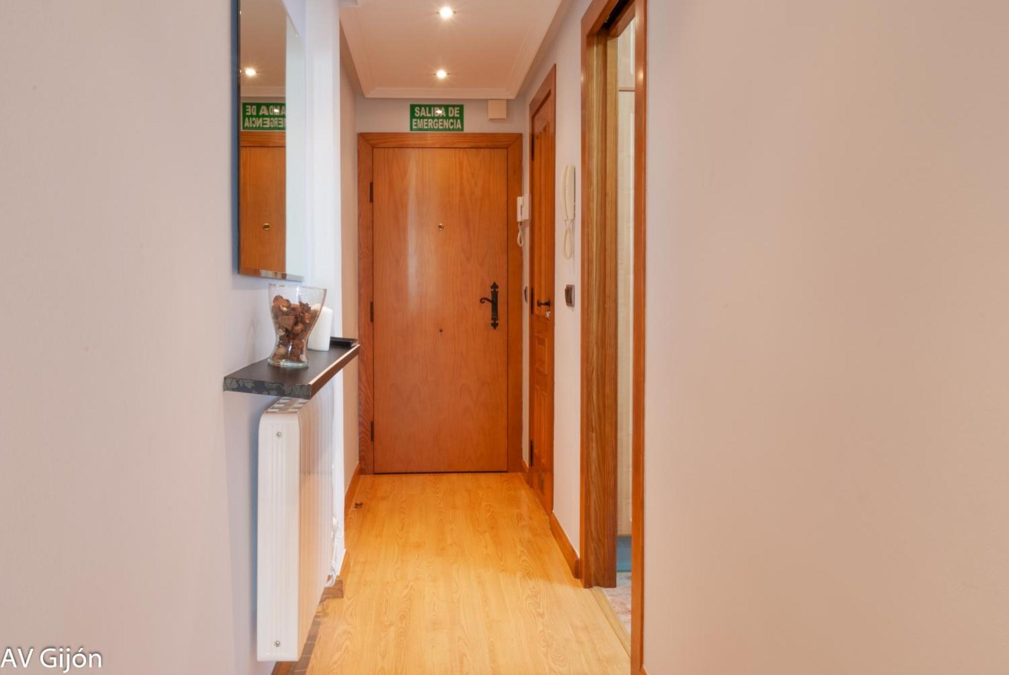 Ferienwohnung Av Premio Real 16 Gijón Exterior foto