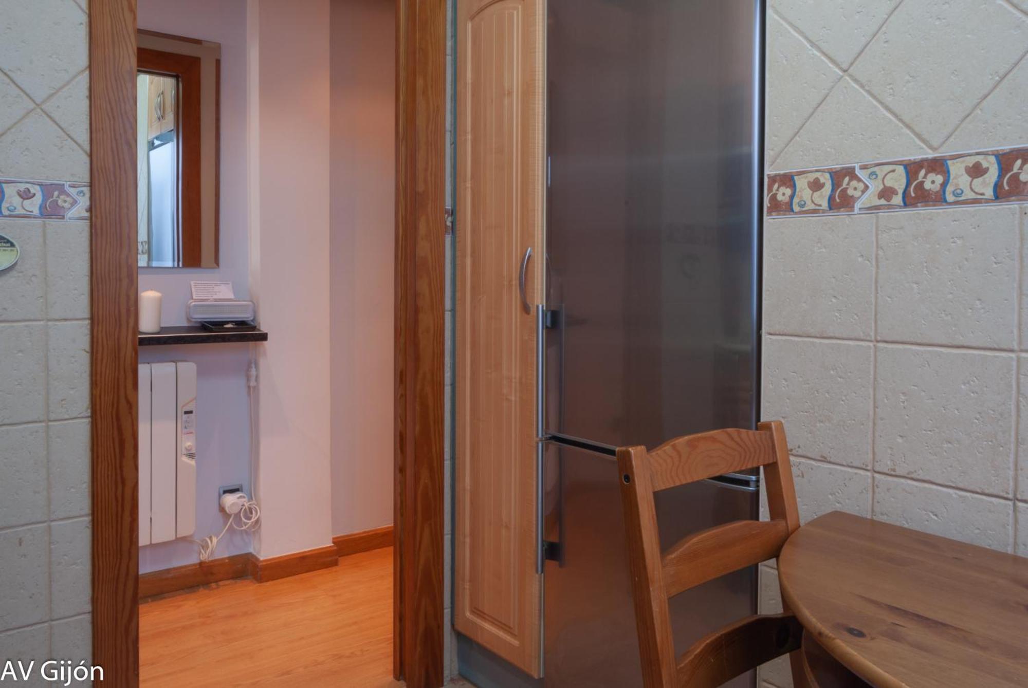 Ferienwohnung Av Premio Real 16 Gijón Exterior foto